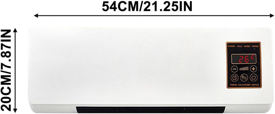 EpiCooler Ventilateur Mural Design — Sans Perçage, Silencieux