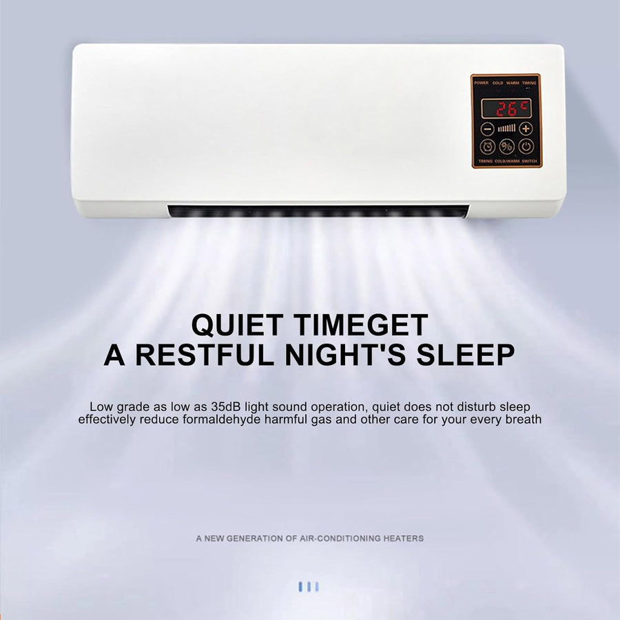 EpiCooler Ventilateur Mural Design — Sans Perçage, Silencieux