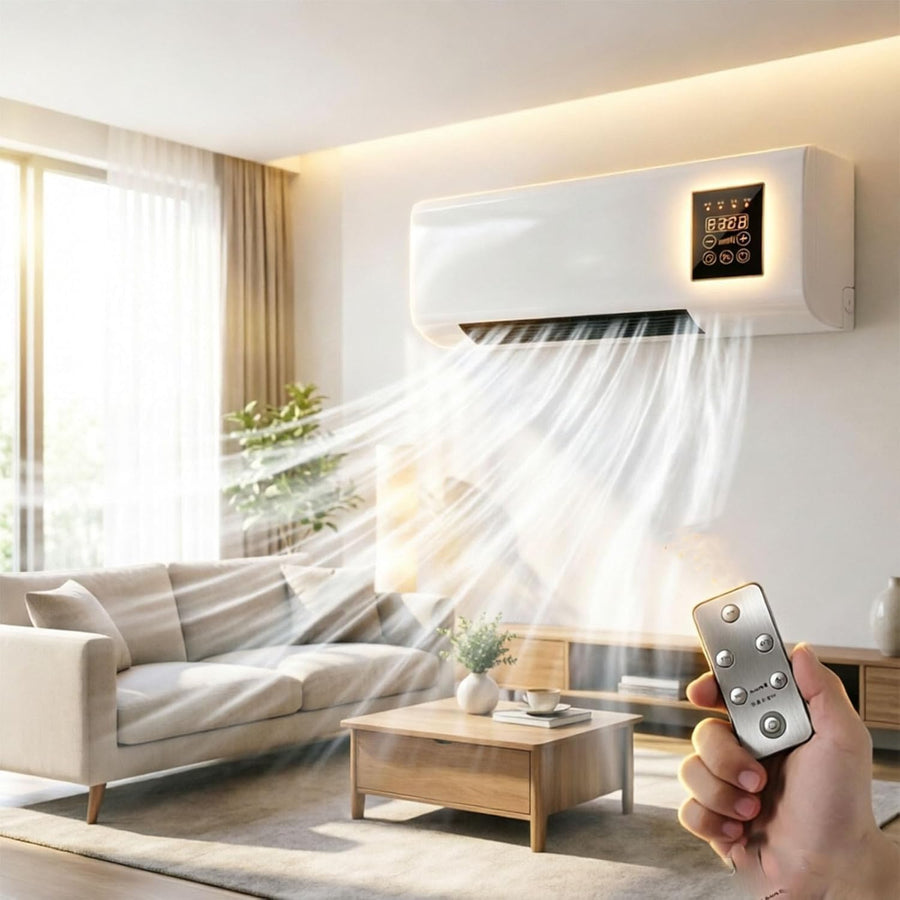 EpiCooler Ventilateur Mural Design — Sans Perçage, Silencieux