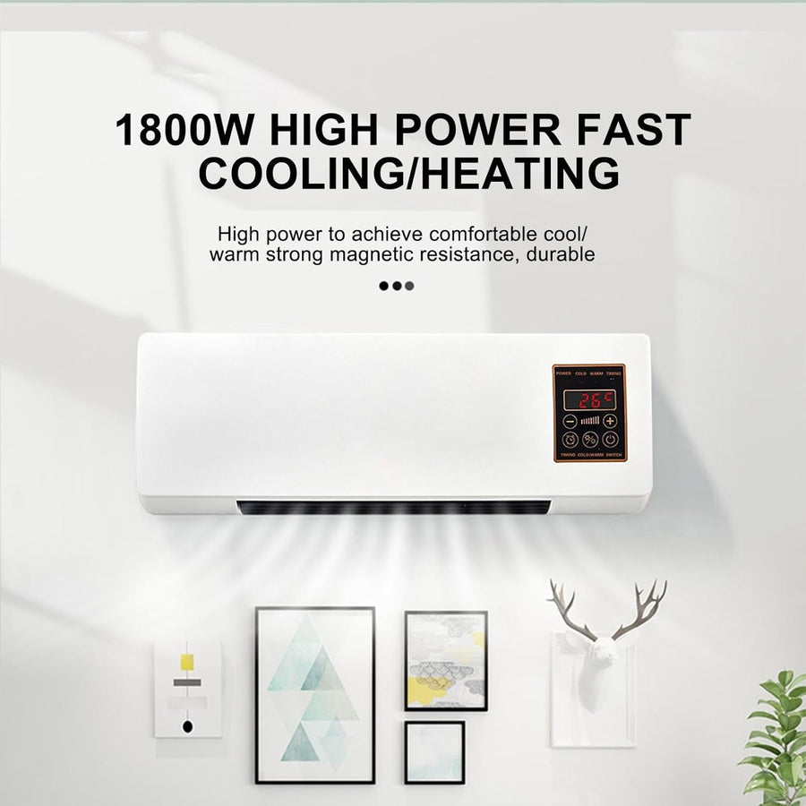 EpiCooler Ventilateur Mural Design — Sans Perçage, Silencieux