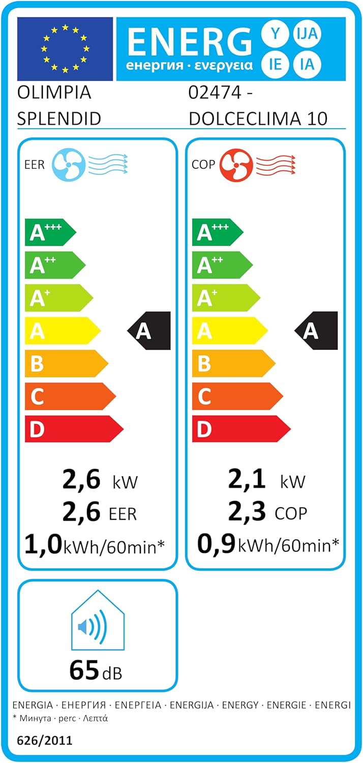 Olimpia Splendid Dolceclima 7000 BTU — Pompe à Chaleur WiFi