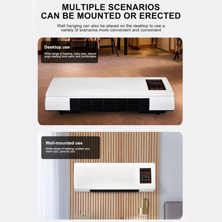 EpiCooler Ventilateur Mural Design — Sans Perçage, Silencieux