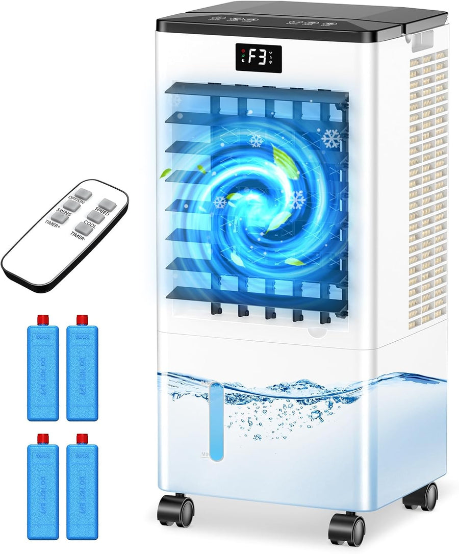 EUHOMY Climatiseur Mobile 4-en-1 7000 BTU — Silencieux 48dB